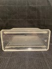 Vintage Mid Century Arrow Napkin Letter Holder Clear Plastic Lucite Usa Made 4x5