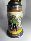 Vintage German Beer Stein Lidded 