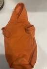 Soft Comfy Basic Dog Hoodies By Zack   Zoey Orange