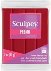 Versatile 2 Oz Cayenne Red Premo Polymer Oven-bake Clay For Artists And Crafters