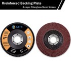 40x 4-1 2 Flap Disc 40 60 80 120 Grit For Grinder Sanding Grinding Wheels T27