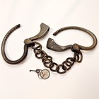 Tower Single Lock Leg Iron With The Distinctive Bottom Keyhole Ca 1875 W key