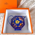 Vintage Hermes Creamer Marqueterie De Pierres D orient Et D occident With Case