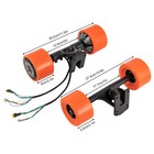 Brushless Dual Motor Electric Skateboard Drive Scooter Hub Motor Set 36v 250w Dc