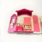 Barbie Fold-out Dollhouse Playset W  Handle  Furniture   Accessories