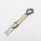 Antique Sterling Silver Hem Gauge  Heart Top