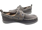 Crocs Walu Canvas Loafers Mens Sz 11 Wmns Sz 13 Gray Boat Deck Shoes