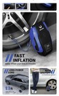 Vaclife Air Compressor Tire Inflator Led Light - 12v Dc - Air Pump For Car Tires