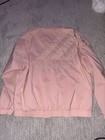 Adidas Originals Pink Windbreaker Jacket Lightweight Full Zip Size L