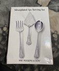 Vintage Wm Roger   s   Son Silver Plated Serving Set -new In Box-unopened Gift Set
