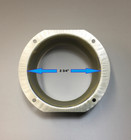 Gutter Outlet Tube - Downspout Tube - 2 3 4  Round