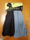 4 Packs Of 2  Conair Super Soft Wide Headbands  Blue   Black Bulk Pk 9449-r8p1a 