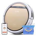 Robot Vacuum And Mop Combo  Smart Floor Cleaner  Auto Cleaning  Pet Hair  Quiet