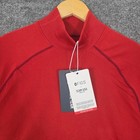 Figs Shirt Mens Xl Red Team Usa Olympic Medical Underscrub Mock Neck Long Sleeve