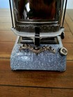 Antique Beatrice Sad Iron Heater Stove With Enameled Cast Iron Base