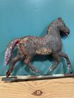 Vintage Antique Running Horse Weathervane Hollow Body Lightning Rod Barn Arrow