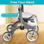 Cane Holder For Nitro Rollators With Flat Frame  Drive Walker   Adjustable