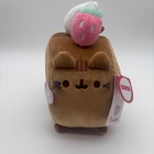 Gund Pusheen Swiss Roll Plush  6  Brown White Nwt Claire s Exclusive Cake