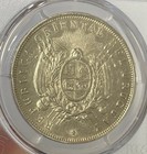 Uruguay - 1895 Large Silver Peso  pcgs Au Detail 