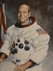 Ron Evans Apollo 17 Nasa Astronaut Signed 1984 Nasa 8x10 Litho Photo  d 1990 