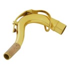 Adore Pro Tenor Saxophone Neck Bend 27 8mm Port Connector Sax Gold Lacquered