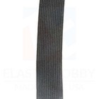 1   25mm  Heavy Black Knitted Elastic - Us Made