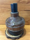 Vintage Industrial Wooden Pattern Mold Form Steampunk Decor Machinery Foundry