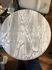 Vintage Marble Top Plant Stand