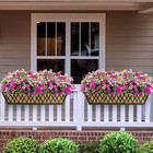 2 Pack 24 Inch Trough Coconut Liners For Window Box Planter Natural Coco Fiber R
