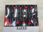 Snap-on Tools New Red 10 Piece Soft Grip Punch And Chisel Set Ppcsg710r
