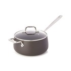 All-clad Ha1 Hard-anodized Nonstick 2 5-qt  And 3 5 Qt  Saucepans With Lid