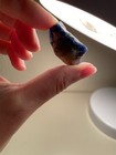 Usa Seller   Rough Unheated Untreated Deep Blue Sapphire Crystal   13 Grams