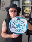 Pearl Drumhead   signed   By Warrant