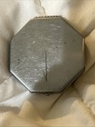 Vtg Art Deco Charles Of The Ritz Powder Compact Octagon Lady Logo-1940 s C76