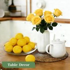 Fake Lemons  20 Pcs Ultra Realistic Artificial Fruit With Natural Texture  Ma   