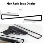 Rack For Safe 10 Pcs Racks Safe Accessories handgun Rack For Cabinet handgun  
