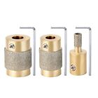 3 Pcs Glass Grinder Bits For Stained Glass  Stained Glass Drill Bits  1 1 4 3 4 