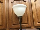 Vintage Stiffel Torchiere Lamp Brass Gold  Mid Mod 60s 70s Mcm 37    Stamped