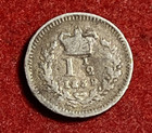 Great Britain 1-1 2 Pence 1839 Km 728 Silver Coin T12274