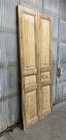Antique French Double Doors  39 75x92  European Doors  Flat Panel Doors  A638