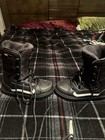 Vans Hi-standard Linerless Snowboard Boots Black white Size 10 5