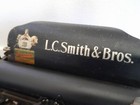 Antique Working 1923 Lc Smith No  2-8 S Cast Iron Desktop Typewriter Complete 