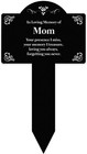 Grave Markers For Cemetery For Mom Memorial Stake For Mom Memorial Plaques