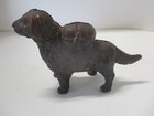 Antique Cast Iron St  Bernard Dog I Hear A Call Still Penny Bank