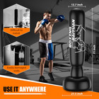 Heavy Punching Bag For Adults Teens  Standing Boxing Bag With Gloves