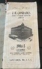 J h  Conrades Chair   Parlor Catalog 1904-05 Worlds Fair Price Sheet   Signed