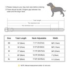 Heavy Duty Soft Leather Dog Collar Personalized Adjustable Pet Name Tag Engraved