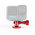 Hsu Aluminum Tripod 2 X 2 75 X 1 18 Inches  Monopod Mount   Thumbscrew  red  