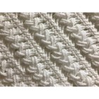 Hairpin Lace  crocheted  Baby Blanket  White 