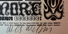 Signed   Nm 1966 Grateful Dead Original 1st Printing Bg 32 Hb Mini Aor Poster